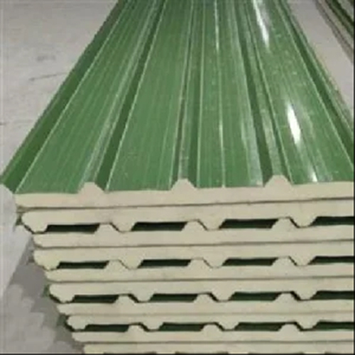 Insulated Sandwich Panels - Color: Green