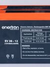Electric Bike Battery - 12v 36ah Smf Lead Acid | 48 Months Warranty, Ideal For Scooters And Small Evs, Charging Voltages 13.6-14.9v