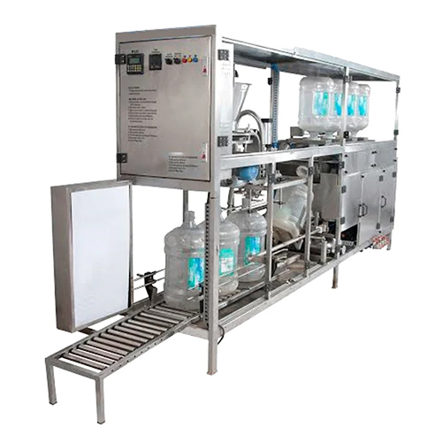 Automatic Water Jar Filling Machine - Filling Material: Mild Steel