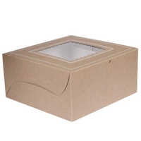 1kg Light Brown Cake Box - Material: Paper