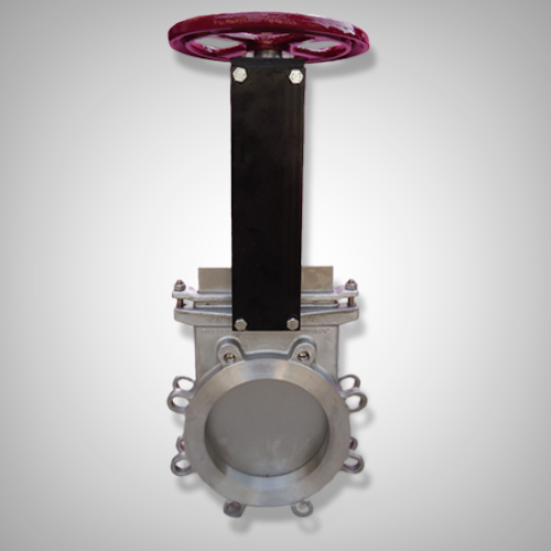 Stainless Steel Knife Gate Valve - Power Source: Pneumatic