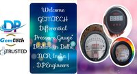 Gemtech ! Differential Pressure Gauge In Singapore Gujarati - Patel Industrial Estate Surat Gujarat - Accuracy: A 2% Of Full Span At 70(21(a 3% On -0