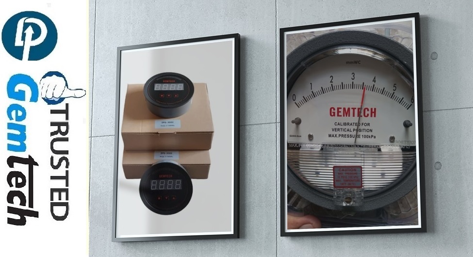 GEMTECH ! Differential Pressure Gauge In Singapore Gujarati - Patel Industrial Estate Surat Gujarat