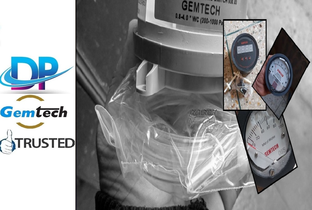 GEMTECH ! Differential Pressure Gauge In Singapore Gujarati - Patel Industrial Estate Surat Gujarat