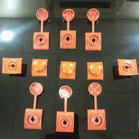 Cap UPVC Trapezoidal Profile Roofing Sheet Screw