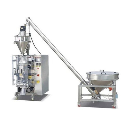 Auger Filler Collar Type Pouch Packaging Machine