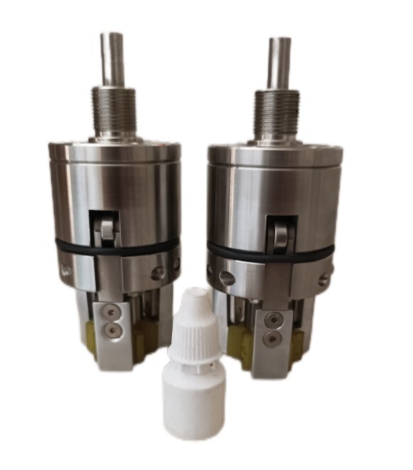 Pick And Place Eye Drop Capping Head - Stainless Steel 304/316, 2.5 Kg Weight, High-speed Operation Up To 150 Bottles Per Minute, Compact Ergonomic Design For Versatile Compatibility With Eye Drop And Nasal Spray Caps
