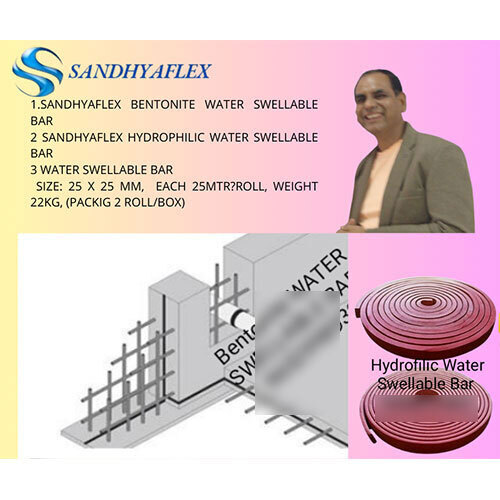 Bentonite Water Swellable  Bar 20x10mm