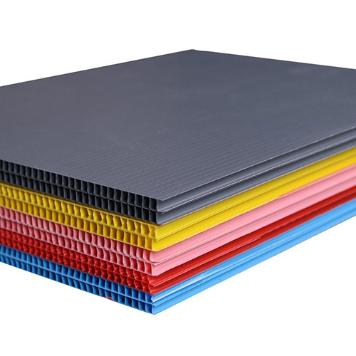 PP Corrugated Sheet - Polypropylene Material, Thickness Ranging from 1.5mm to 12mm, Various Colors Available | Rigid, Water-Resistant, Recyclable