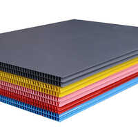 Pp Corrugated Sheet - Polypropylene Material, Thickness Ranging From 1.5mm To 12mm, Various Colors Available | Rigid, Water-resistant, Recyclable