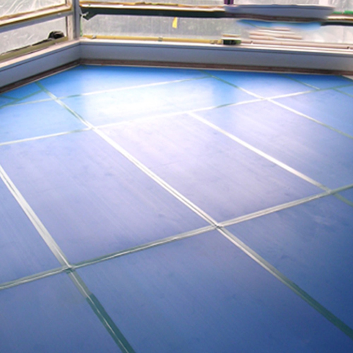 Floor Protection Sheet - Color: Blue