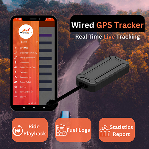 4G वायर्ड जीपीएस ट्रैकर