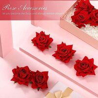 Colourful Flowing Flower Hair Pins