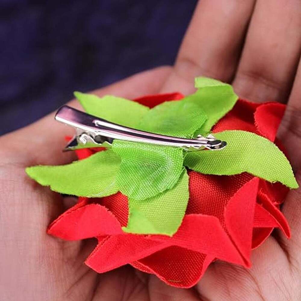 Colourful Flowing Flower Hair Pins
