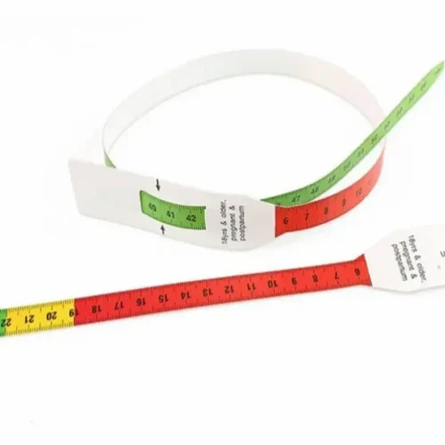 50Cm Muac Tape - Color: Red & Green