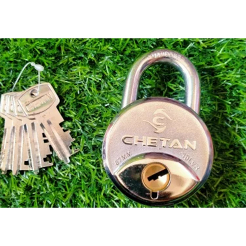 67 MM Semi Cylindrical Double Locking Pad Lock