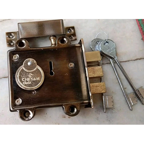 5 Inch Door Lock With Antique Finish