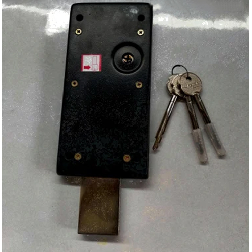 Side Shutter Lock With Cross Key