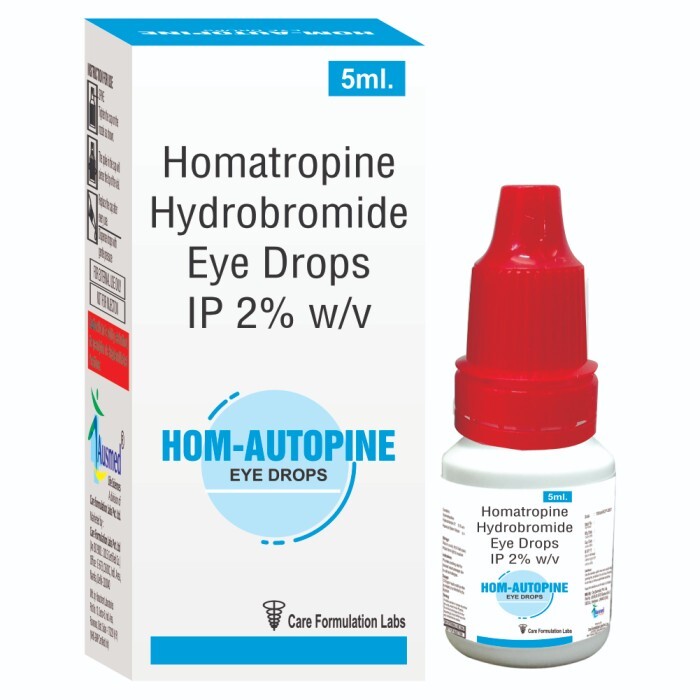Homatropine Hydrobromide IP 2% + eye drop