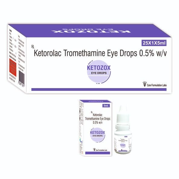 Ketorolac Tromethamine IP 0.5%  Eye drop