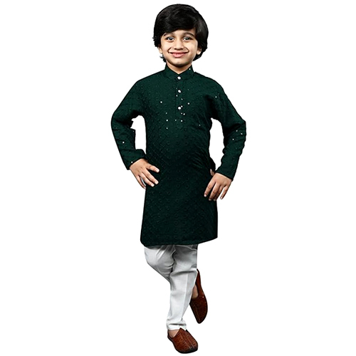 Lakhnavi Chikan Sequence Kurta