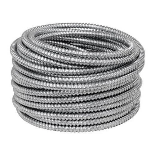 20Mm Gi Flexible Conduit Pipe - Color: Silver