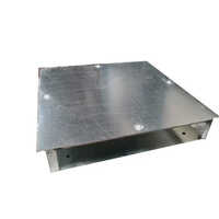 Gi Floor Junction Box - Color: Silver