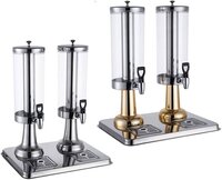 8l Stainless Steel Drink Dispenser Milk, Juice & Cold Beverages - Color: Silver