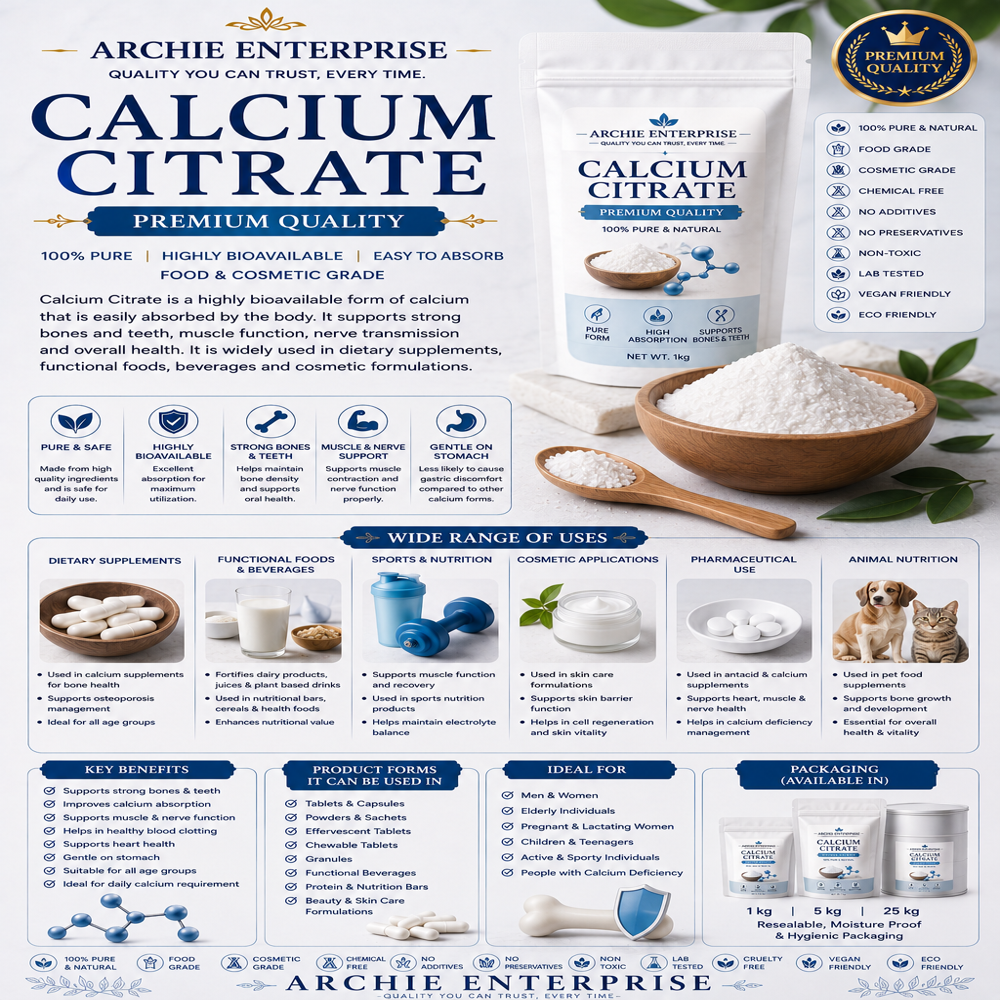 Calcium Citrate Powder
