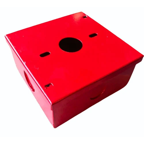 Fire Smoke Detector Junction Box - Color: Red