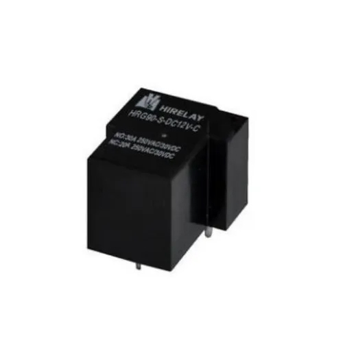 Hrg90-S-12Vdc Hire Relay - Color: Black