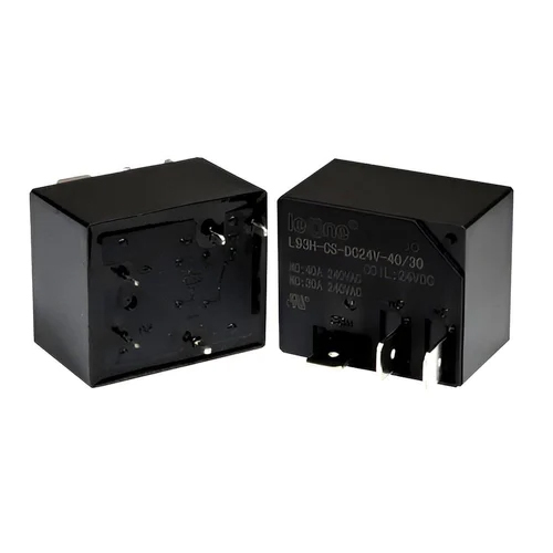 45A L93H Pcb Power Relay - Color: Black