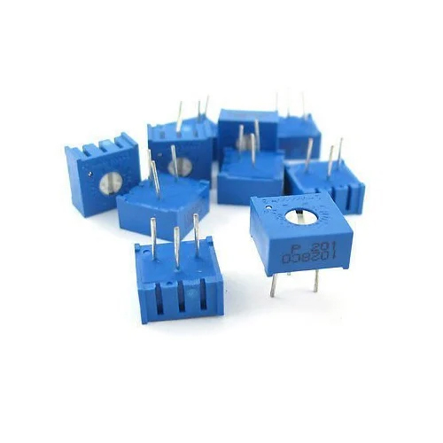 3386 Trimpot Resistor - Color: Blue