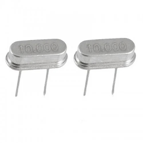 10 Mhz Crystal Oscillator - Color: Silver