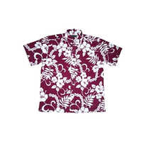 Mens Half Sleeve Beach Shirt - Soft Cotton Blend, Modern Design, Multicolor Print, Full Sleeves, Washable - Perfect For Stylish Beach Outings