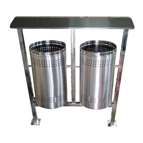 Ss Swing Dustbin With Shed - Application: Outdoor