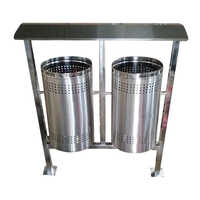 Ss Swing Dustbin With Shed - Application: Outdoor