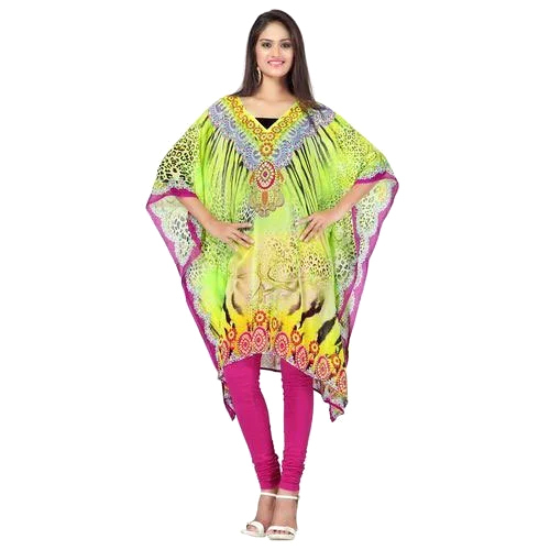 Ladies Fashionable Poncho - Color: Multicolor