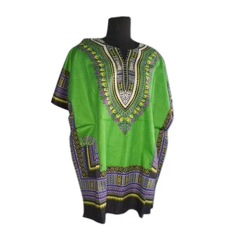 Ladies Rayon Dashiki Printed Poncho