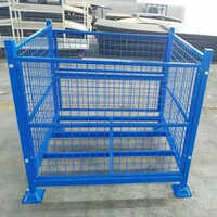 Wire Mesh Cage Trolley - Attributes: Durable