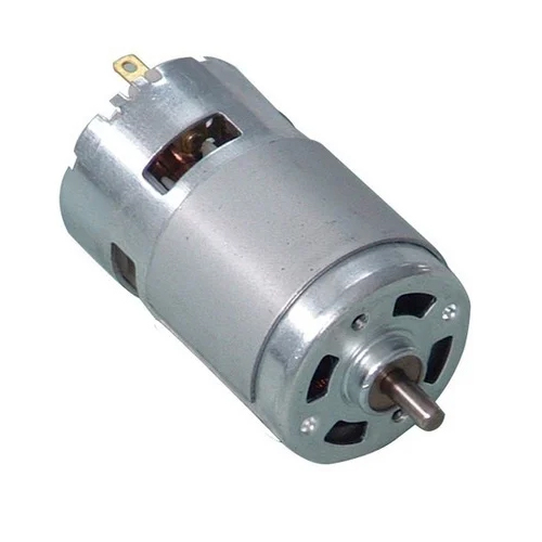 12V Dc Motor - Color: Silver