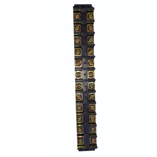 60 Amp 12 Way Bakelite Strip - Black, IP65 Protection, 500 DC Volt, 50 Hertz | Industrial-Grade Power Distribution Unit with High-Temperature Resistance