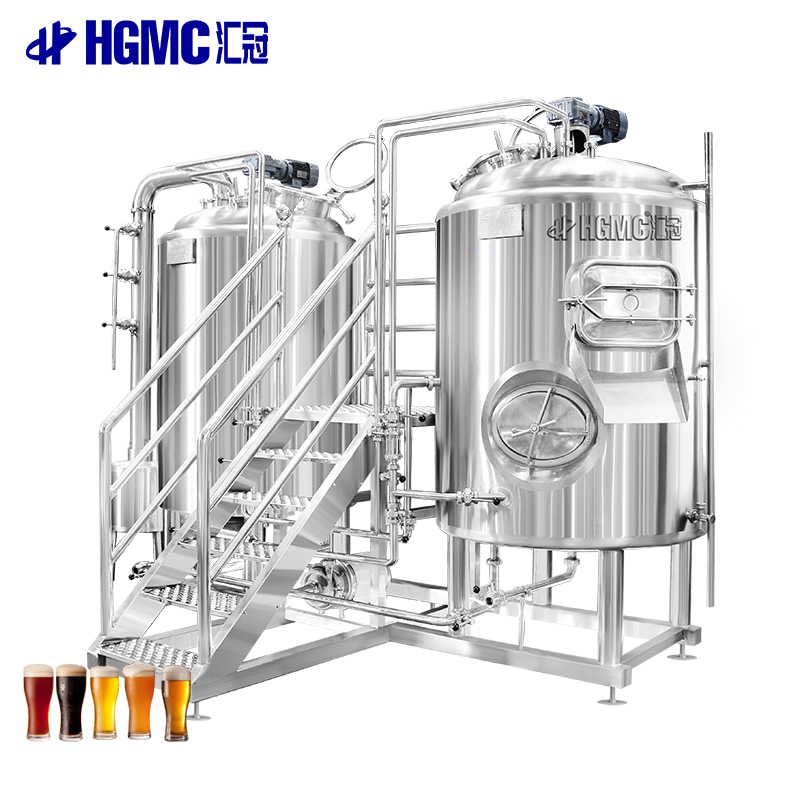 HGMC 500L 3 Vessel Brewhouse