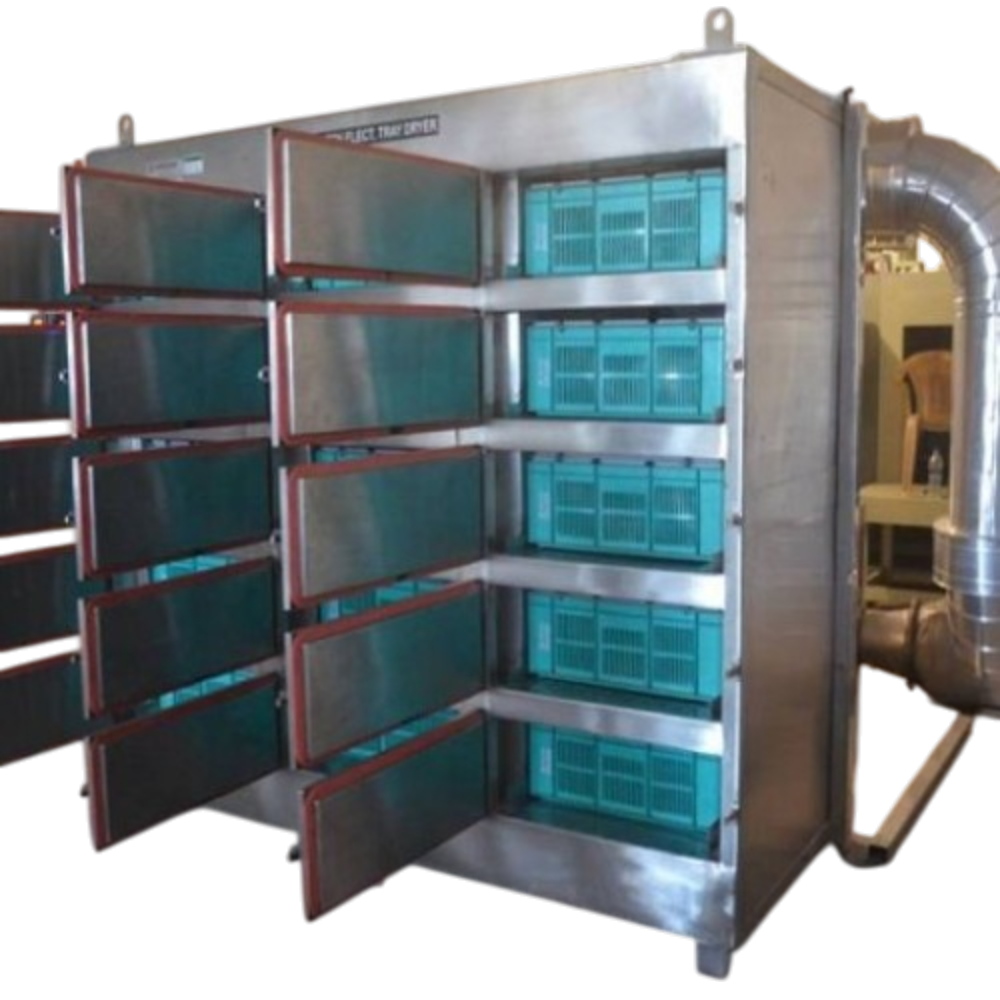 Industrial Tray Drying Oven - Capacity: 12-16 Pcs/hr