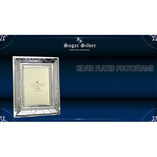 Silver Plated Photoframe - Feature: Durable