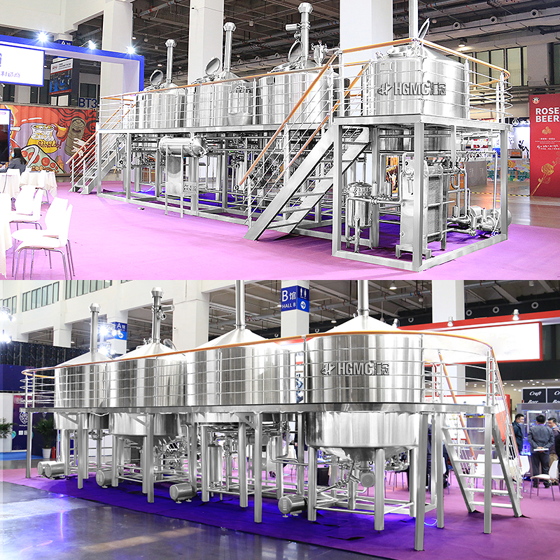 2000l 3 Vessel Beer Brewing Equipment - Automatic Grade: Automatic