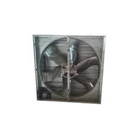 54 Inch 1380 Greenhouse Exhaust Fan - Blade Material: Cast Iron