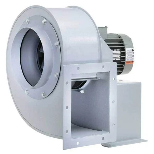 Industrial Centrifugal Fan - MS & Stainless Steel Blades, 6 to 73 mm Width, Silver Color, 250-2900 RPM Speed, 1-Year Warranty, Free-Standing Installation