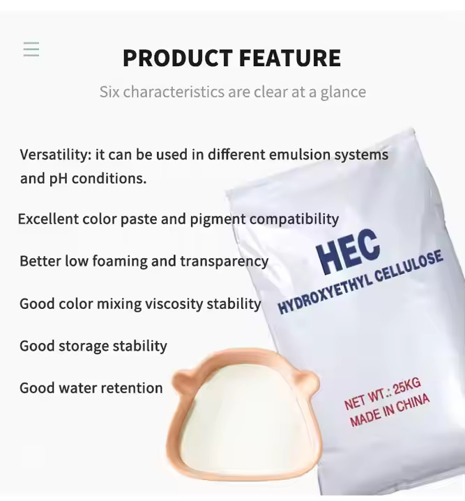 Hydroxyethyl Cellulose (HEC) as Paint Additives