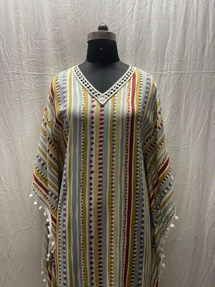 Womens Kaftan Dress